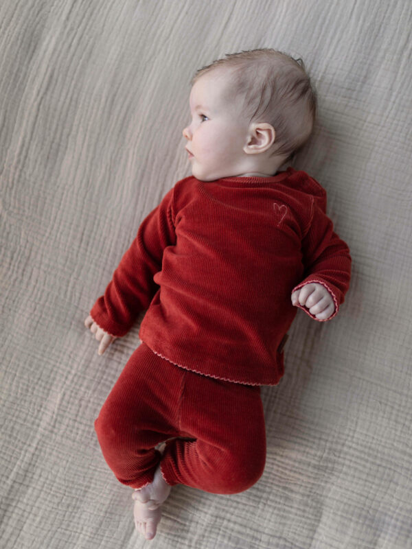 Quapi baby broek Mieke warm rood - Afbeelding 2
