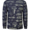 Noppies sweater Ridgeland met all over print donkerblauw - Afbeelding 2
